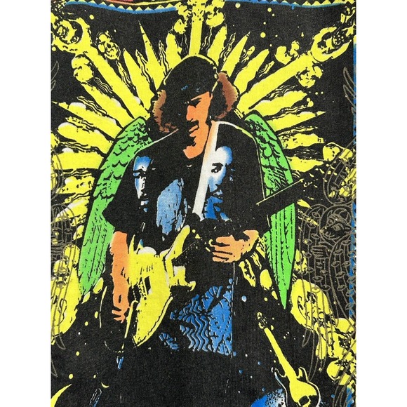 Carlos Santana Vintage 1994 World Tour Concert Graphic 100% Cotton Shirt XL - Picture 3 of 16